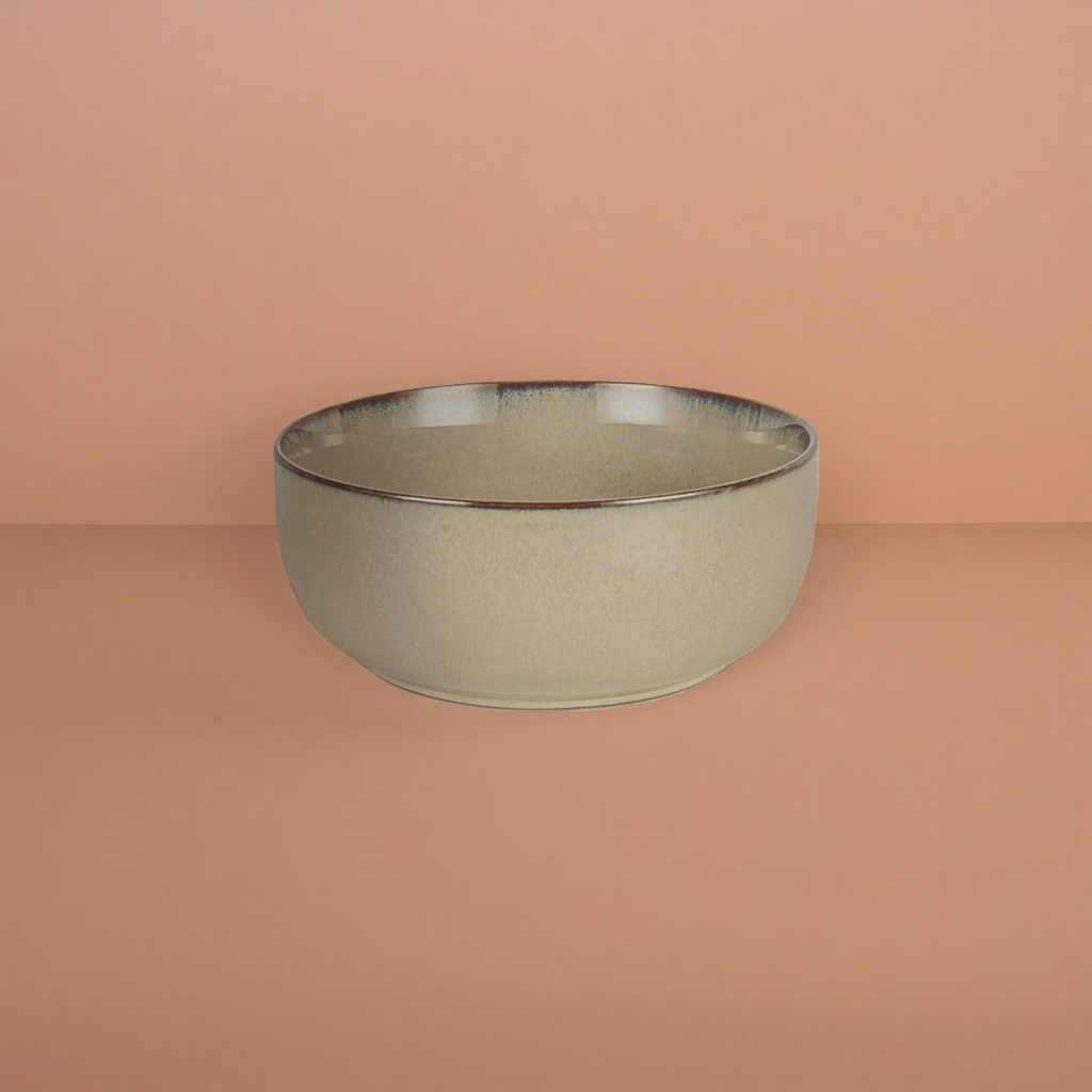 Ceramic bowls, household thickened glazed anti-scald soup bowls, rice bowls, large and deep bowls Application Scenario