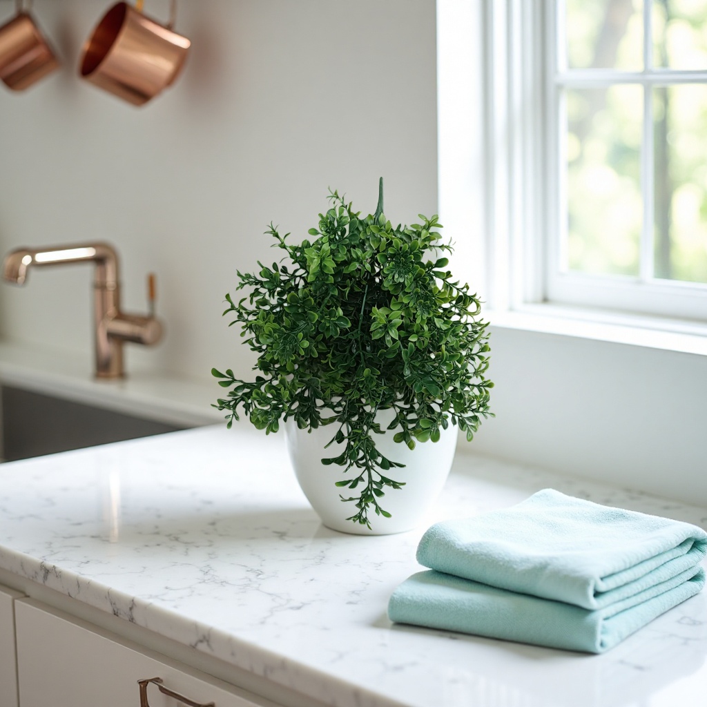 Artificial green plant potted plants for indoor decoration and home ornaments, waterless green plants Specification image