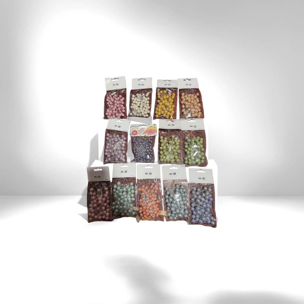 Specialized packaging bags for colored beads, transparent self-sealing bead storage bags, available in multiple sizes Specification image
