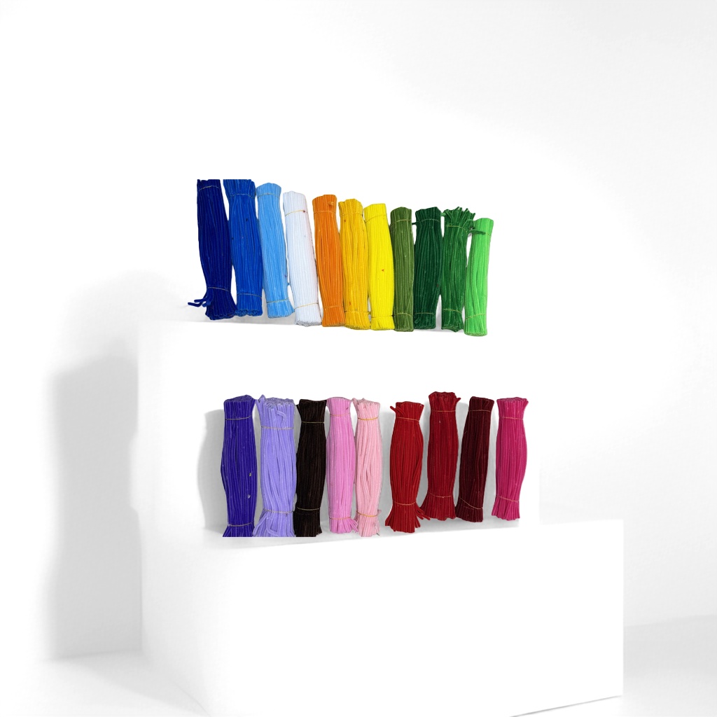 Colorful wool root strips, DIY wool root strips, children's creative woven toys