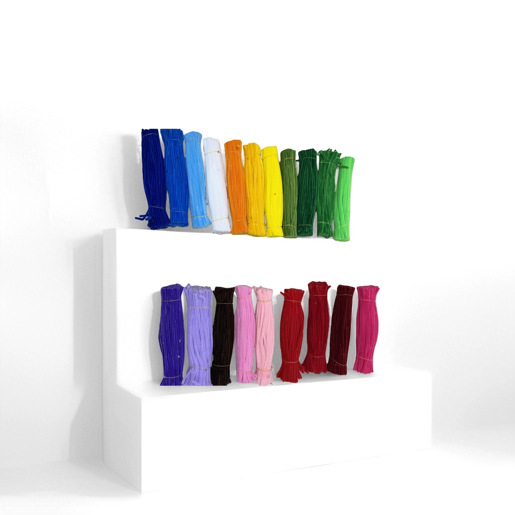 Colorful wool root strips, DIY wool root strips, children's creative woven toys details Picture