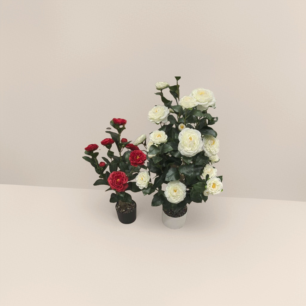Artificial flower potted plants for living room and bedroom decoration, artificial flowers and green plants, Nordic style ornaments Application Scenario