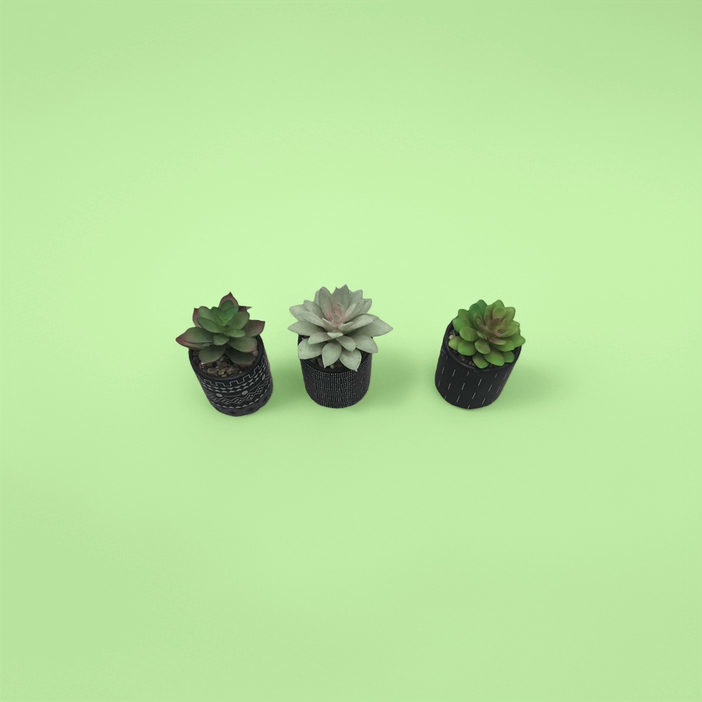 Succulent plant potted combination, indoor green plants, small bonsai, balcony decoration, drought-resistant and easy to care for details Picture