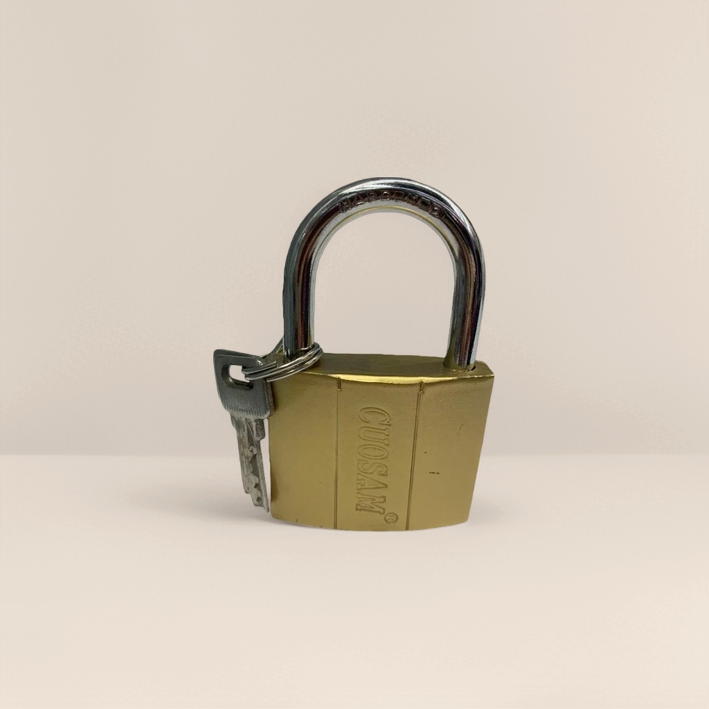 CUOSAM anti-theft copper core padlock 30mm thickened steel padlock