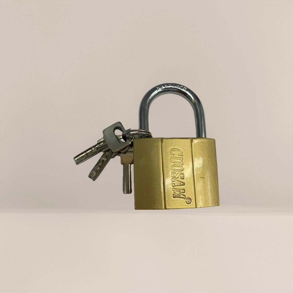 CUOSAM anti-theft copper core padlock 30mm thickened steel padlock Application Scenario