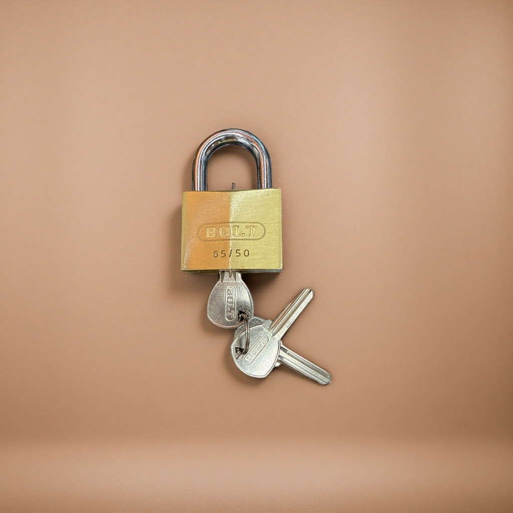 Thickened all-copper metal padlock, rust-proof and durable hanging door lock, suitable for home, warehouse and office use Specification image