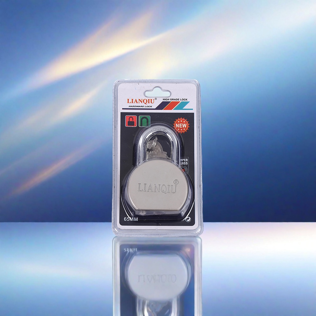 Three copper core anti-rust padlocks are installed for indoor storage cabinets and student dormitories Specification image