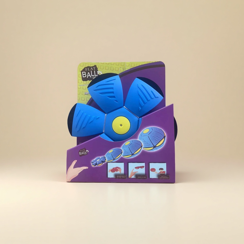 Flat Ball Disc children's educational toy Flat frisbee ball sports throwing toy details Picture