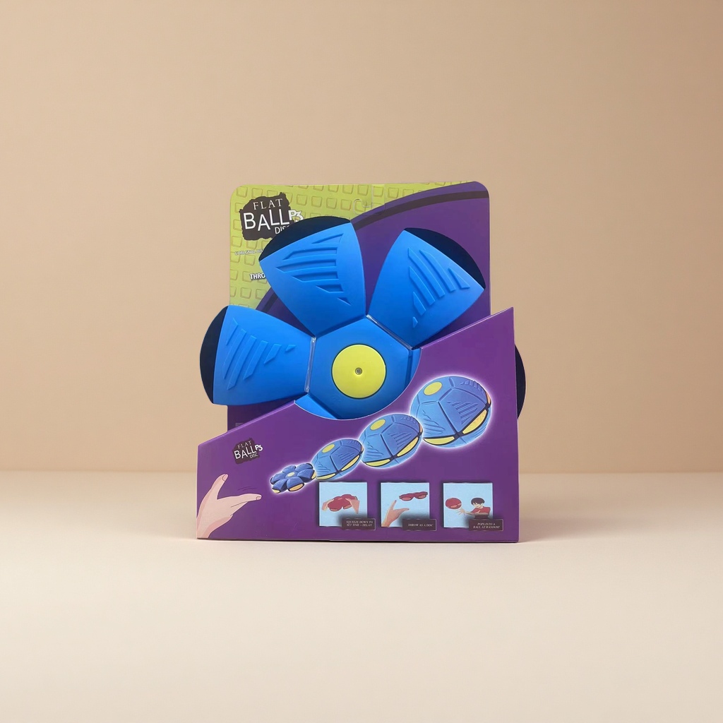 Flat Ball Disc儿童益智玩具 扁平飞盘球 运动投掷玩具
