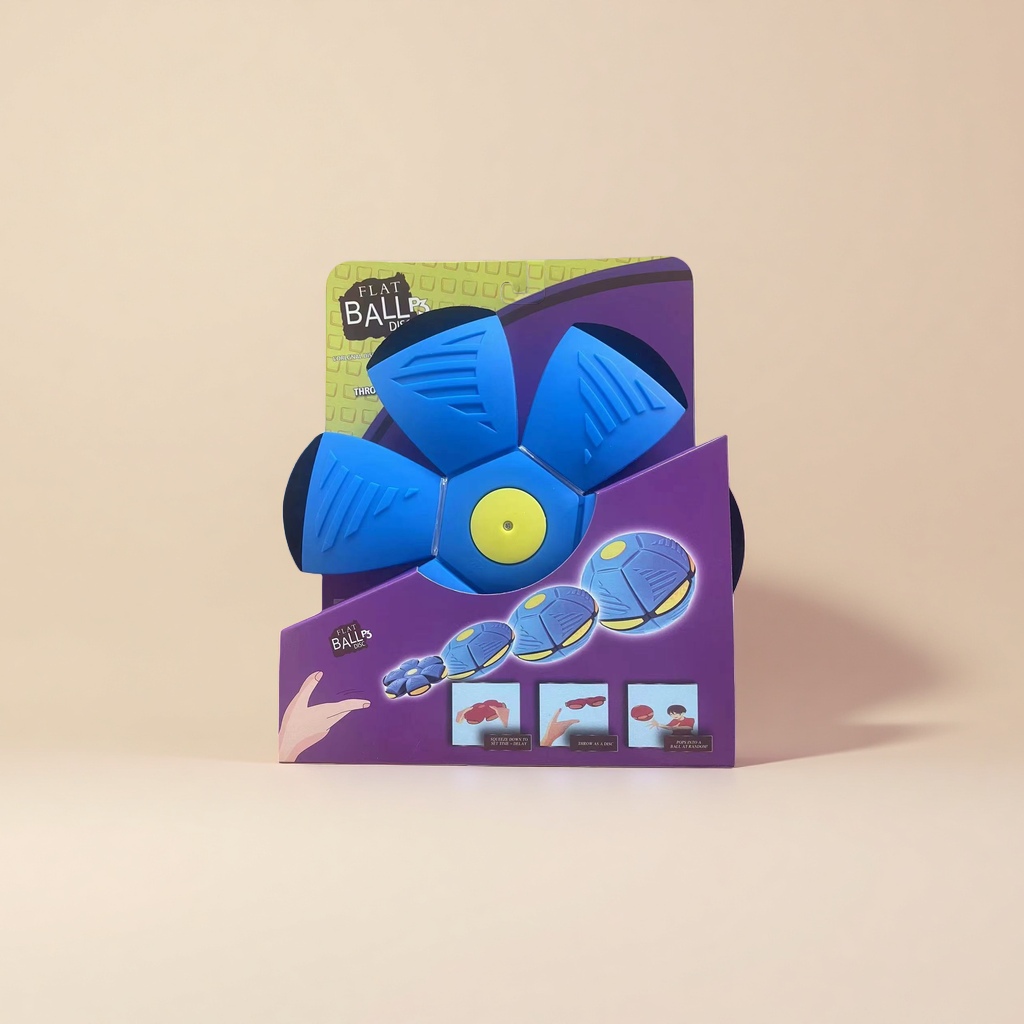 Flat Ball Disc children's educational toy Flat frisbee ball sports throwing toy Specification image