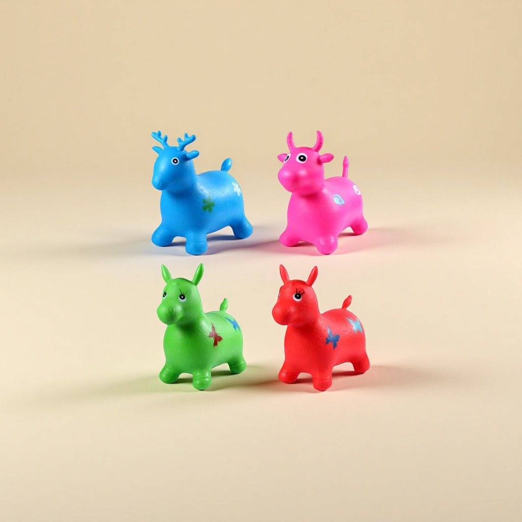 Juguete de plástico colorido juego de animales niños puzzles simulación temprana animales pequeños details Picture