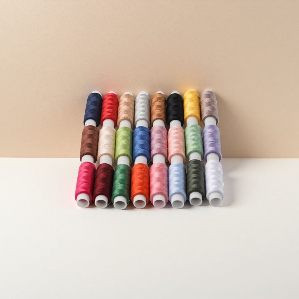 Colored spool spool sewing machine accessories are available in multiple colors for embroidery and sewing details Picture