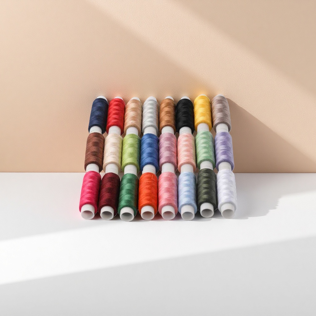 Colored spool spool sewing machine accessories are available in multiple colors for embroidery and sewing Specification image