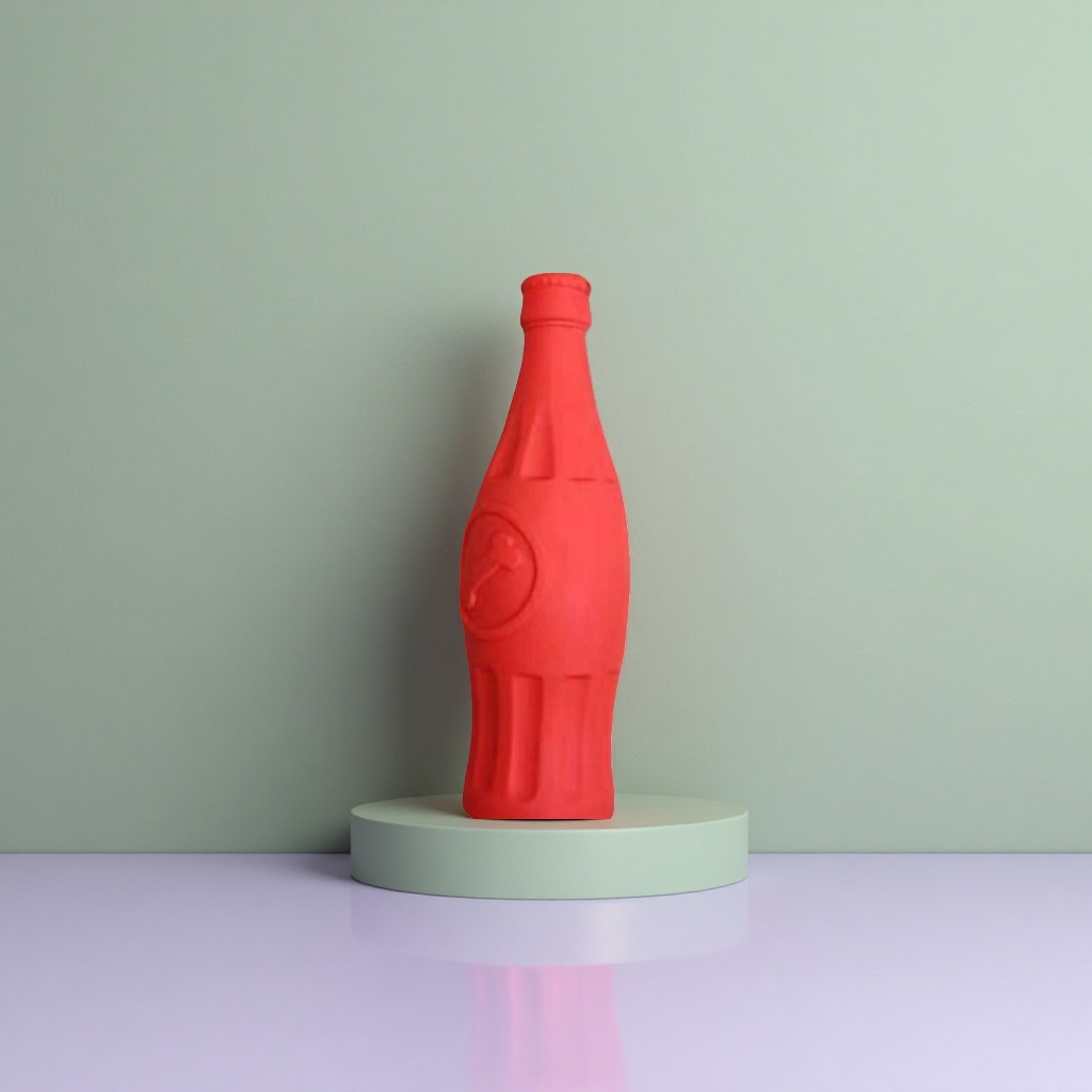 红色瓶子主体产品图