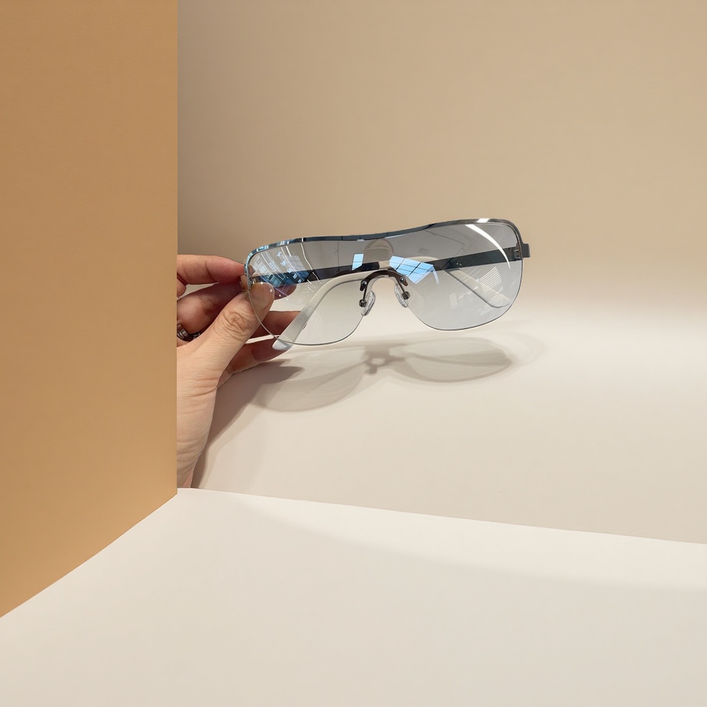 Fashionable anti-blue light myopia glasses can be configured with light and comfortable degrees for daily wear details Picture