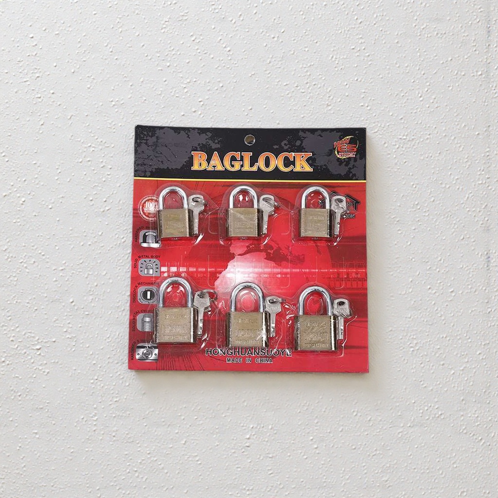 Metal anti-picking padlock, 2-inch thickened copper core padlock, household anti-theft padlock Specification image