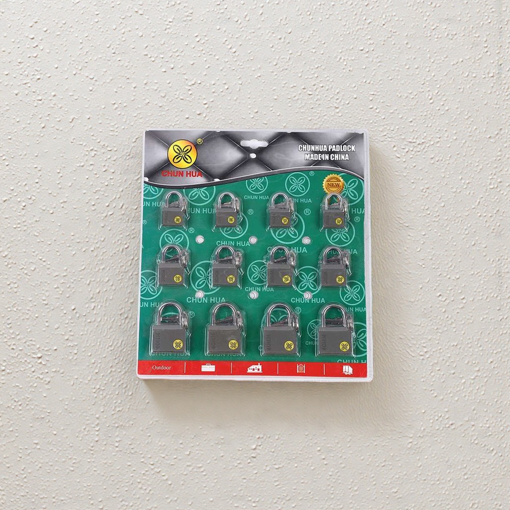CHUN HUA品牌挂锁 金属防撬挂锁带包装盒