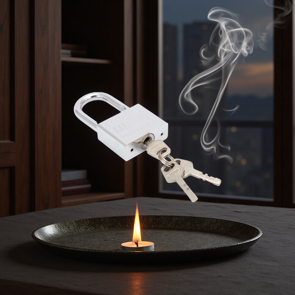 Metal padlock anti-picking and anti-theft hanging lock, home, office and warehouse door lock details Picture