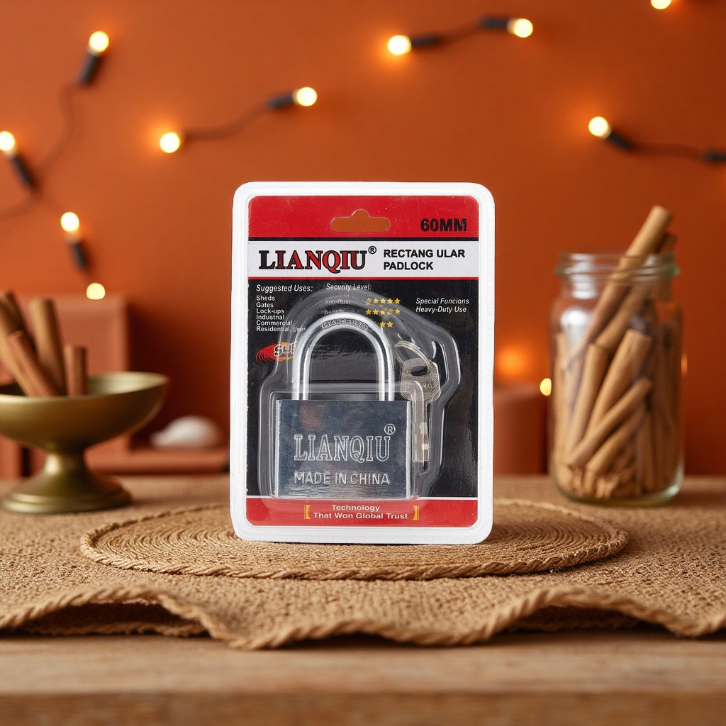 Metal padlock anti-picking and anti-theft hanging lock, home, office and warehouse door lock Application Scenario