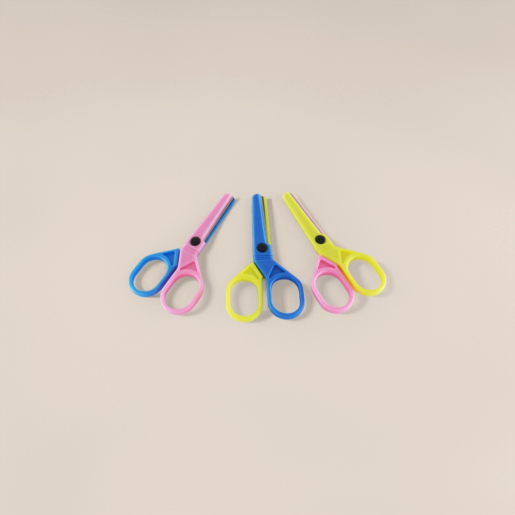 Color scissors, stainless steel sharp fabric cutting scissors, 22cm multi-functional handcrafted art scissors Application Scenario