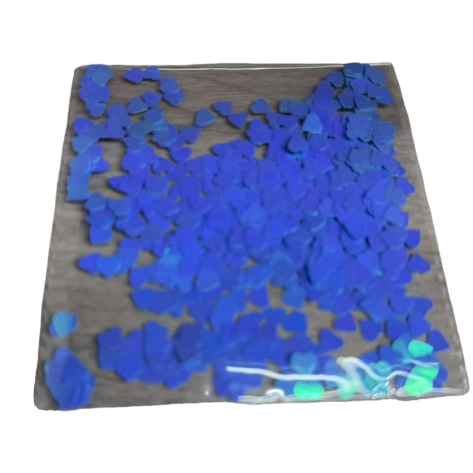 Blue fragment transparent plastic bags for moisture-proof and sealed storage are available in multiple sizes Item Picture