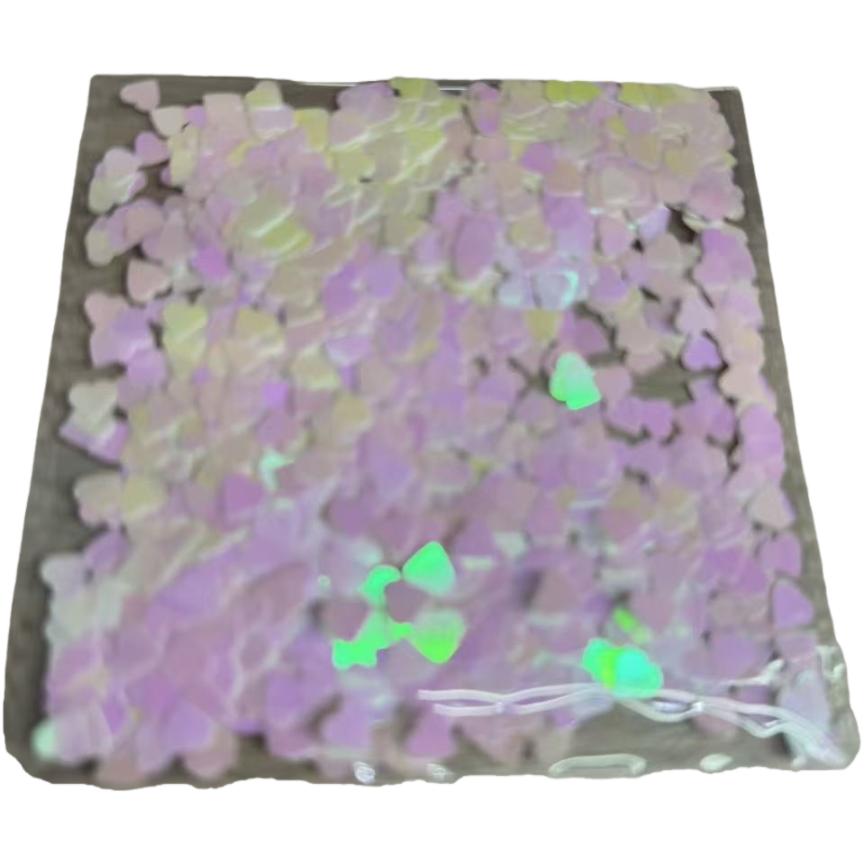 Colorful heart-shaped paper transparent packaging bags decorated with handmade DIY party wedding candies as return gifts Item Picture