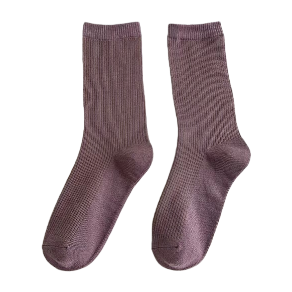 الجوارب الارجوانية المصنوعة من الخيزران الأرجواني المموديل Item Picture