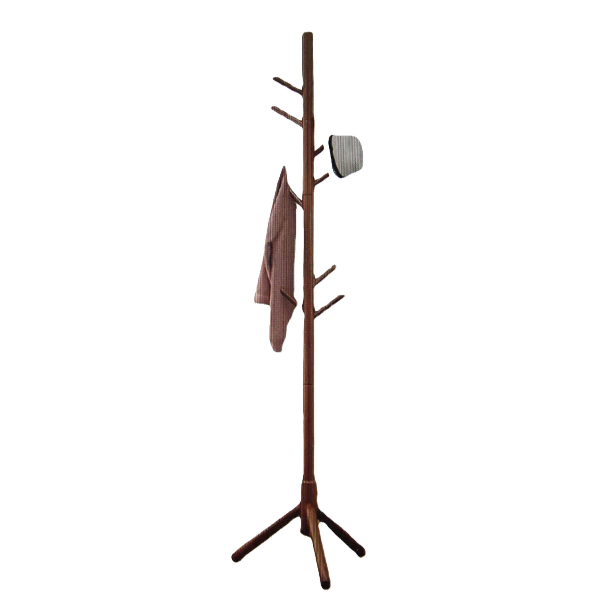 The multi-functional floor-standing coat and hat rack saves space. It is a household hanging coat and hat storage rack for the bedroom entrance Item Picture