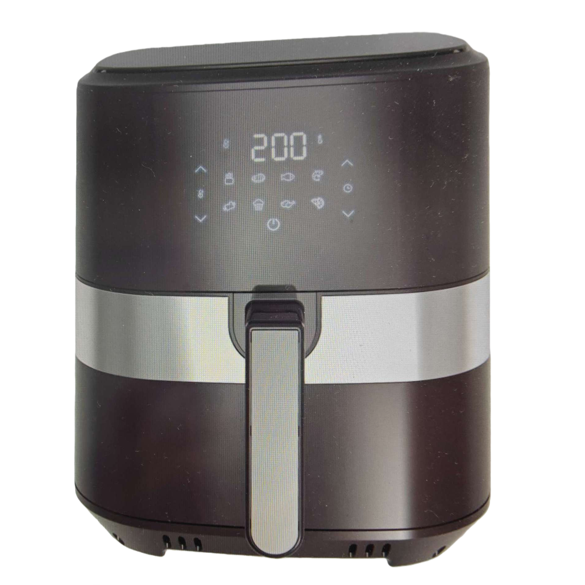 Subor air freidora 3.5L con ventana de acero inoxidable con tanque interior para pequeños electrodomésticos de cocina Item Picture