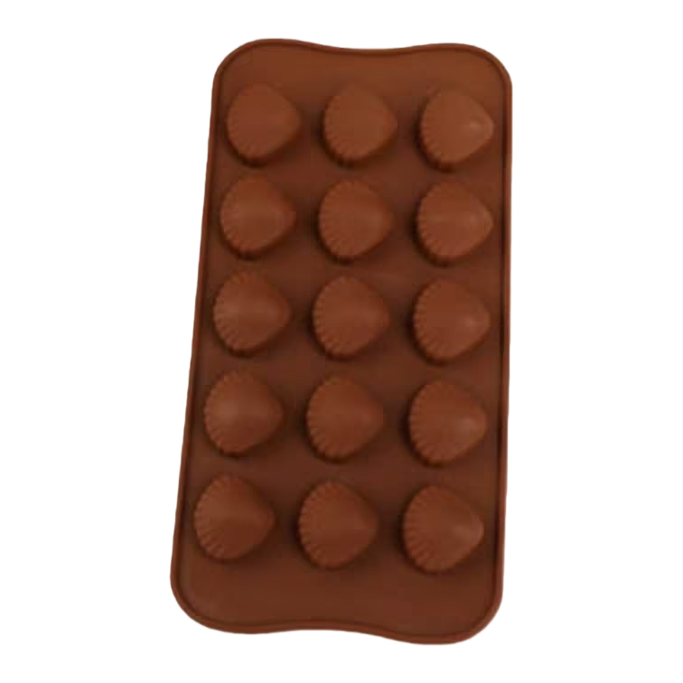Food-grade silicone chocolate molds for baking desserts, DIY home use, high-temperature resistant and easy to demold Item Picture