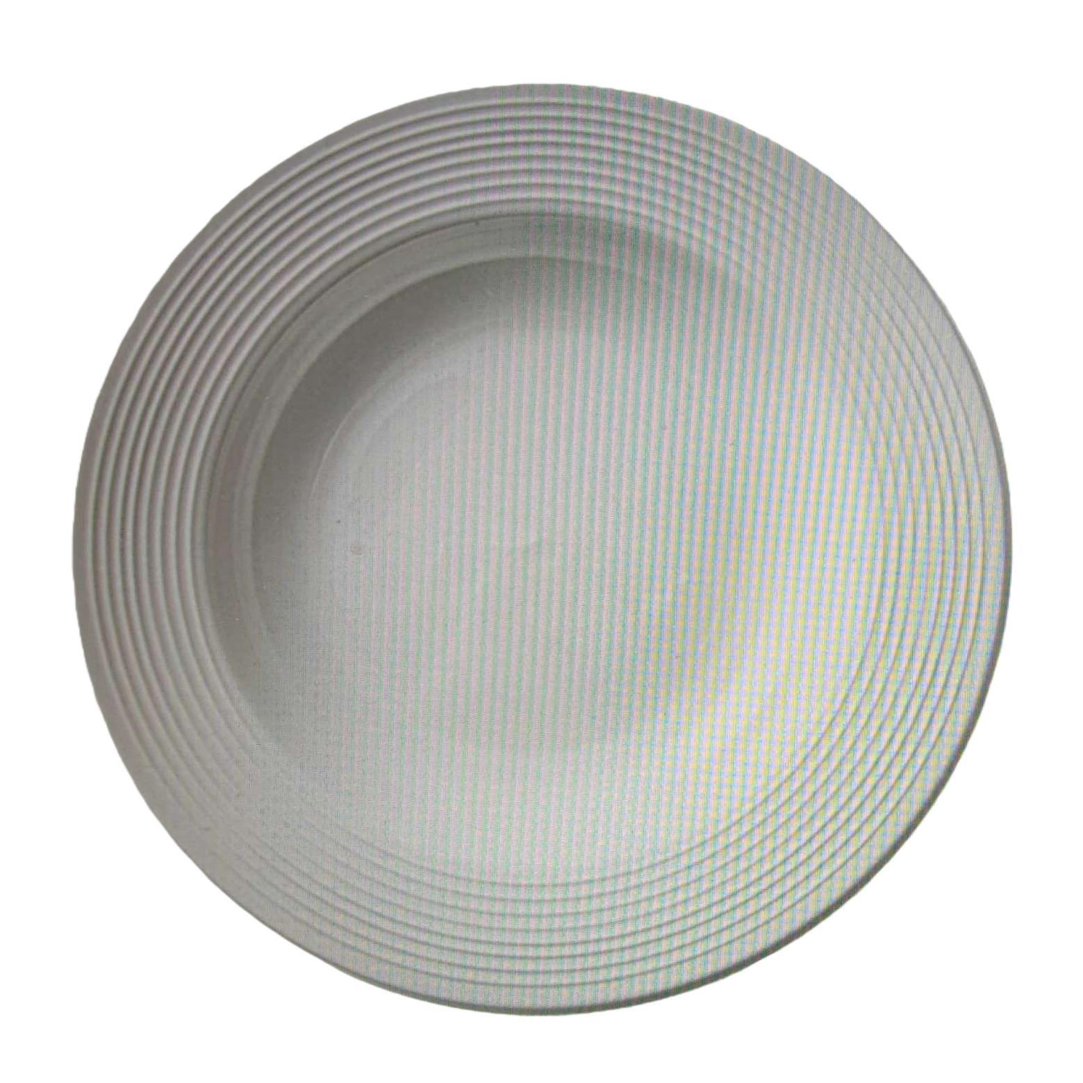 White round ceramic plate, a simple household dinner plate with a diameter of 20cm, for table arrangement Item Picture