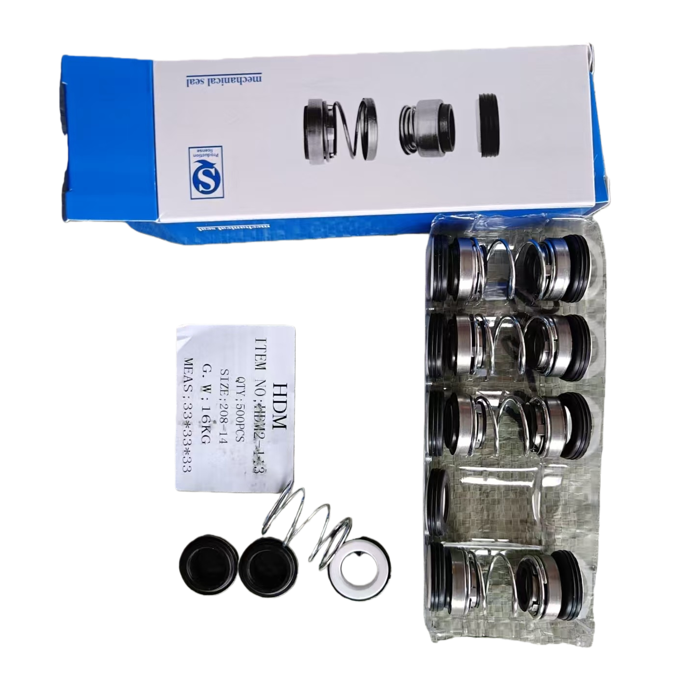 Mechanical seal assembly: High-temperature and corrosion-resistant static and dynamic ring sets for mechanical seals Item Picture