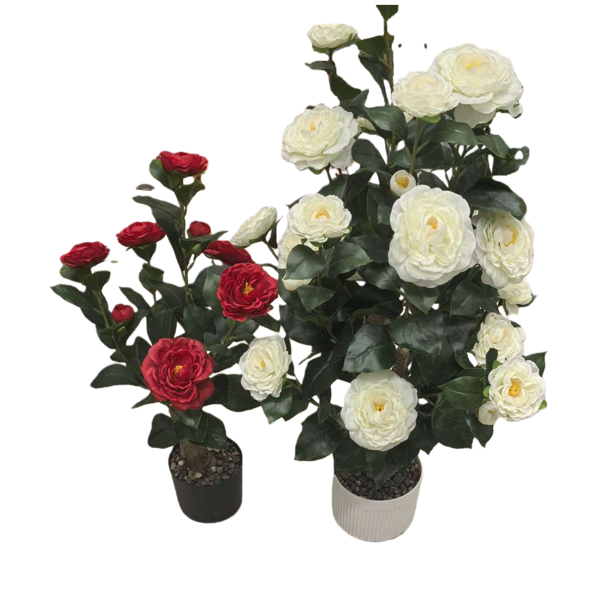 Artificial flower potted plants for living room and bedroom decoration, artificial flowers and green plants, Nordic style ornaments Item Picture