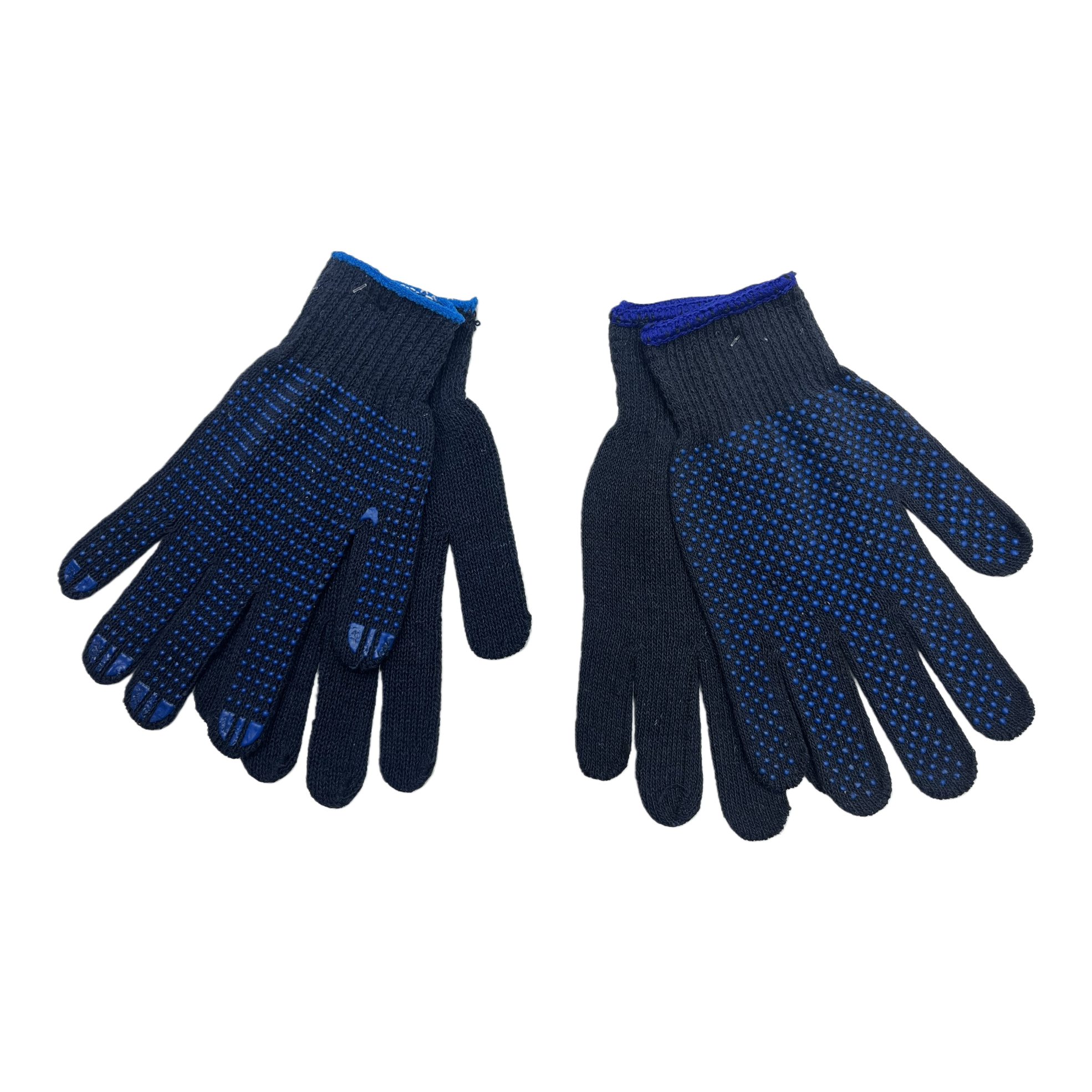 LR blue guantes antideslizantes de algodón de alta elasticidad transpirable unisex lavavajillas para la limpieza Item Picture