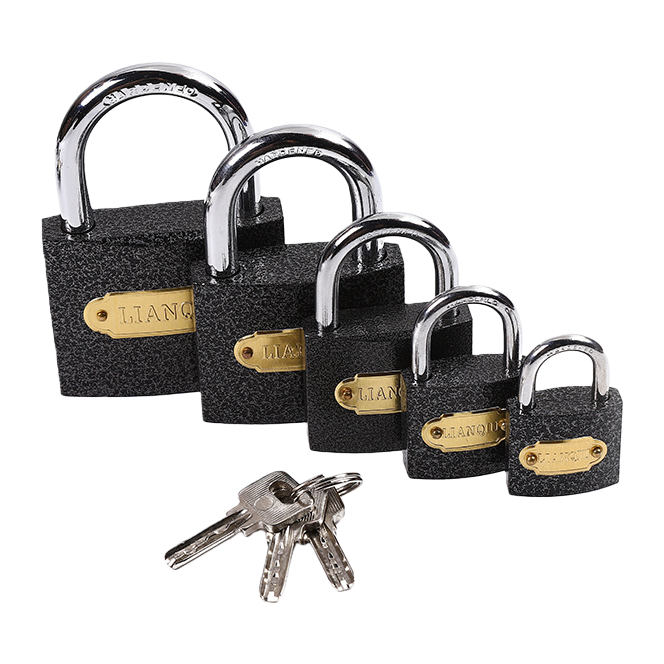 Two metal anti-picking padlocks for household anti-theft door locks and outdoor waterproof locks Item Picture