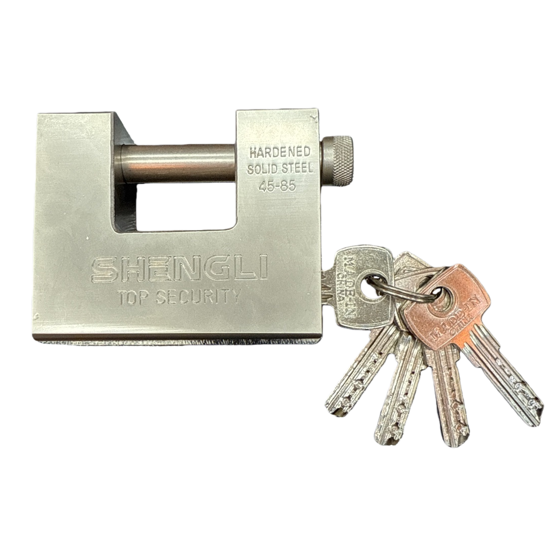 Metal padlock, 30mm thickened anti-picking and anti-theft hanging lock, copper core pin lock Item Picture