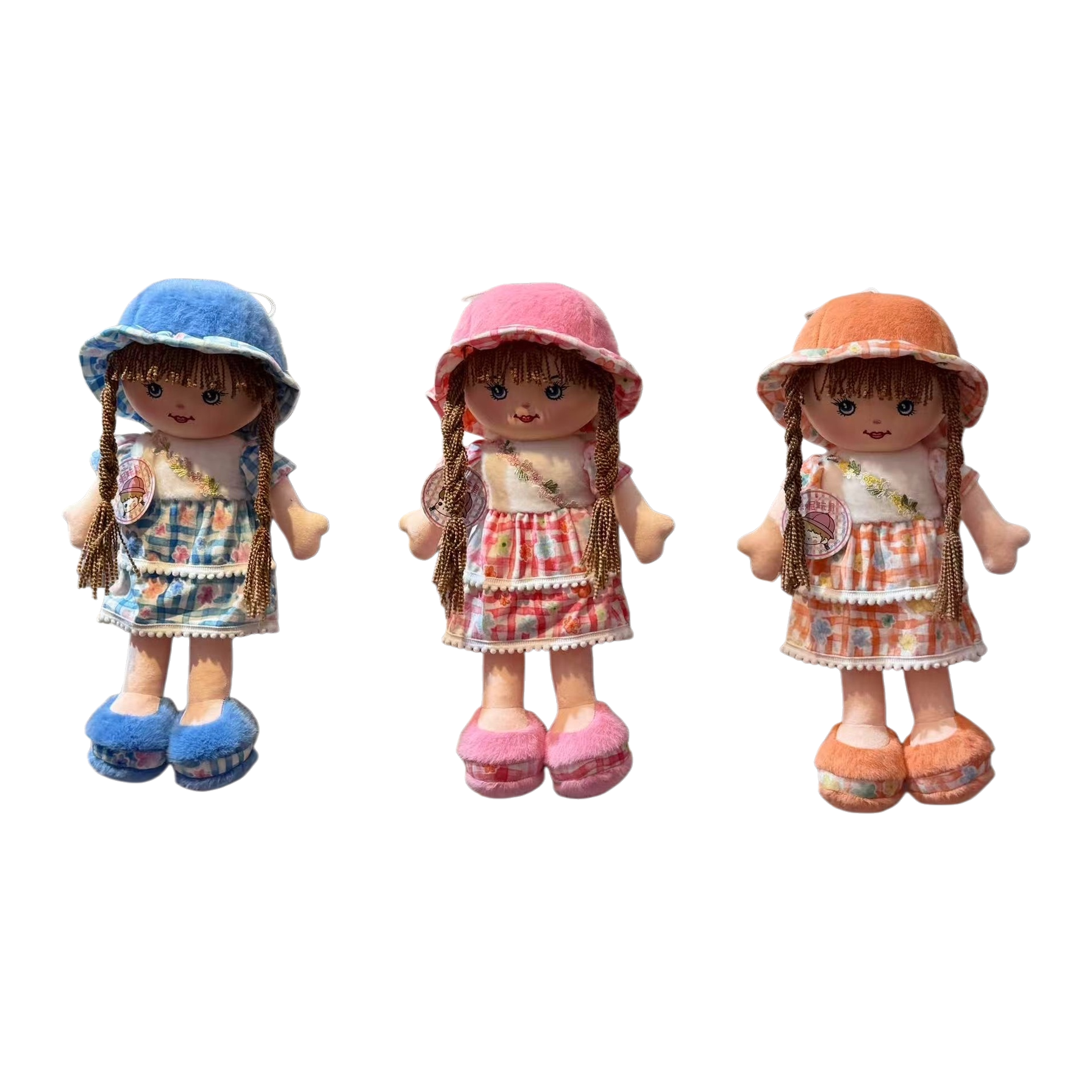 plush doll thickened short fleece plush doll living room bedroom decoration gift Item Picture