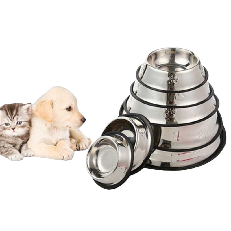 أطباق الحيوانات الأليفة المصنوعة من الفولاذ المقاوم للصدأ Item Picture