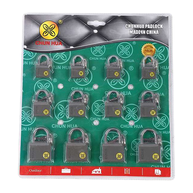CHUN HUA brand padlock Metal anti-picking padlock with packaging box Item Picture