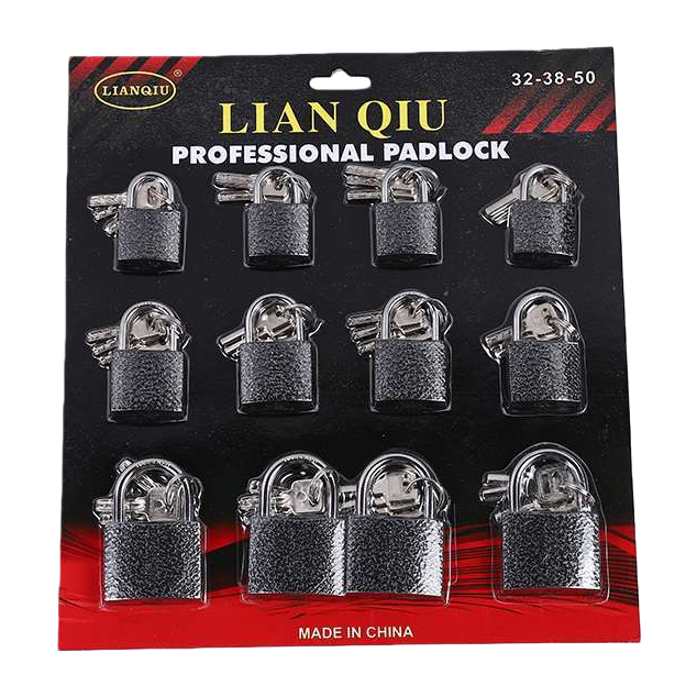 Professional padlock set, anti-picking and anti-theft padlock, multi-specification combination lock, suitable for home and office use Item Picture