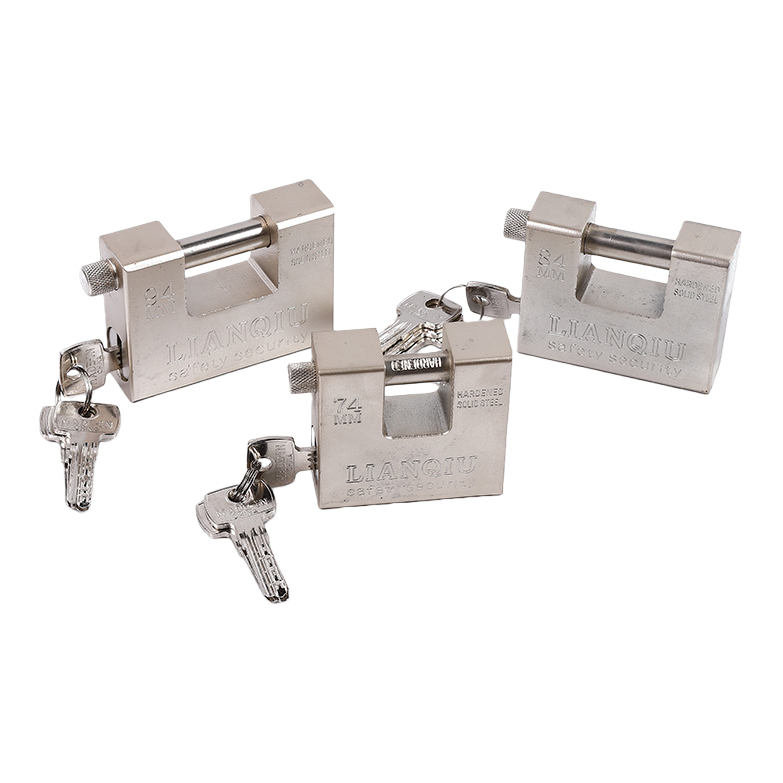 Thickened zinc alloy metal padlock, rust-proof and durable hanging door lock, suitable for home, warehouse and office use Item Picture