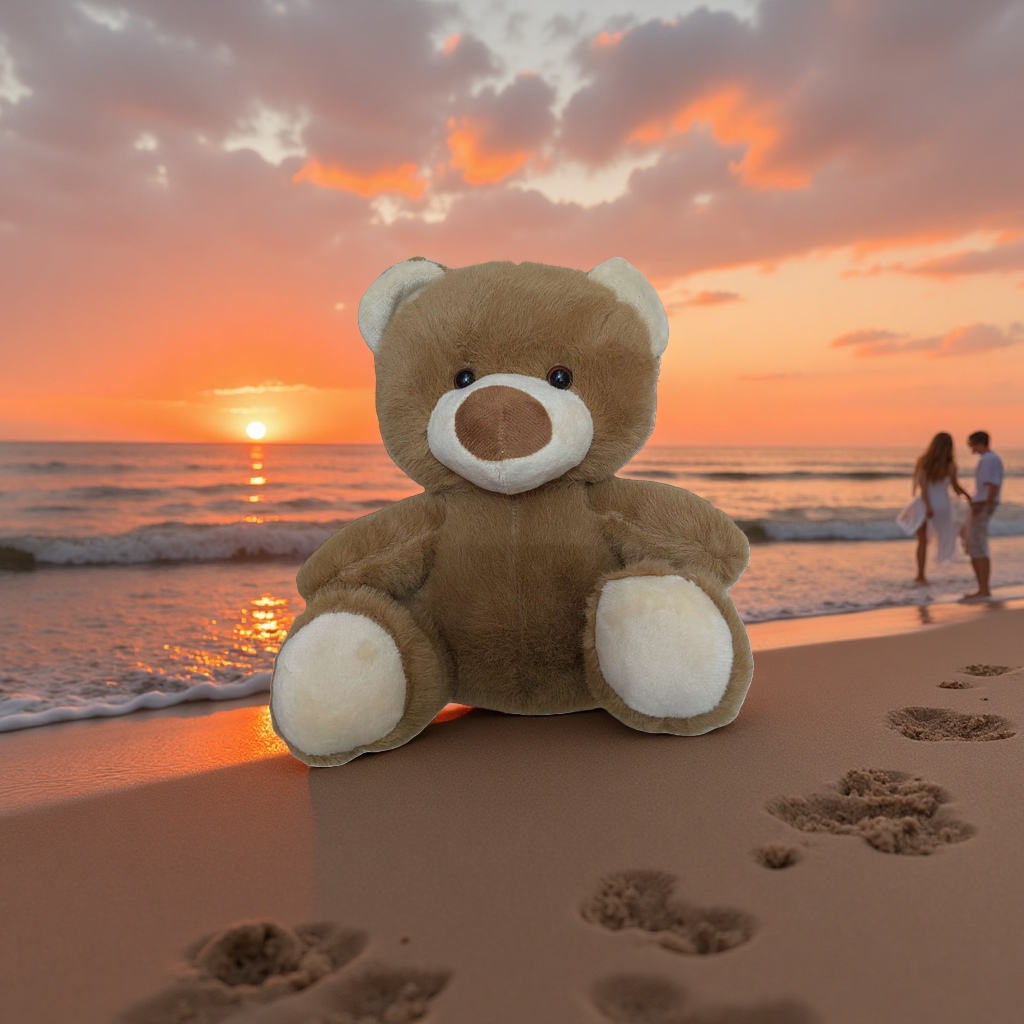 Teddy bear plush toys, thickened short fleece plush pillows for living room and bedroom decoration details Picture