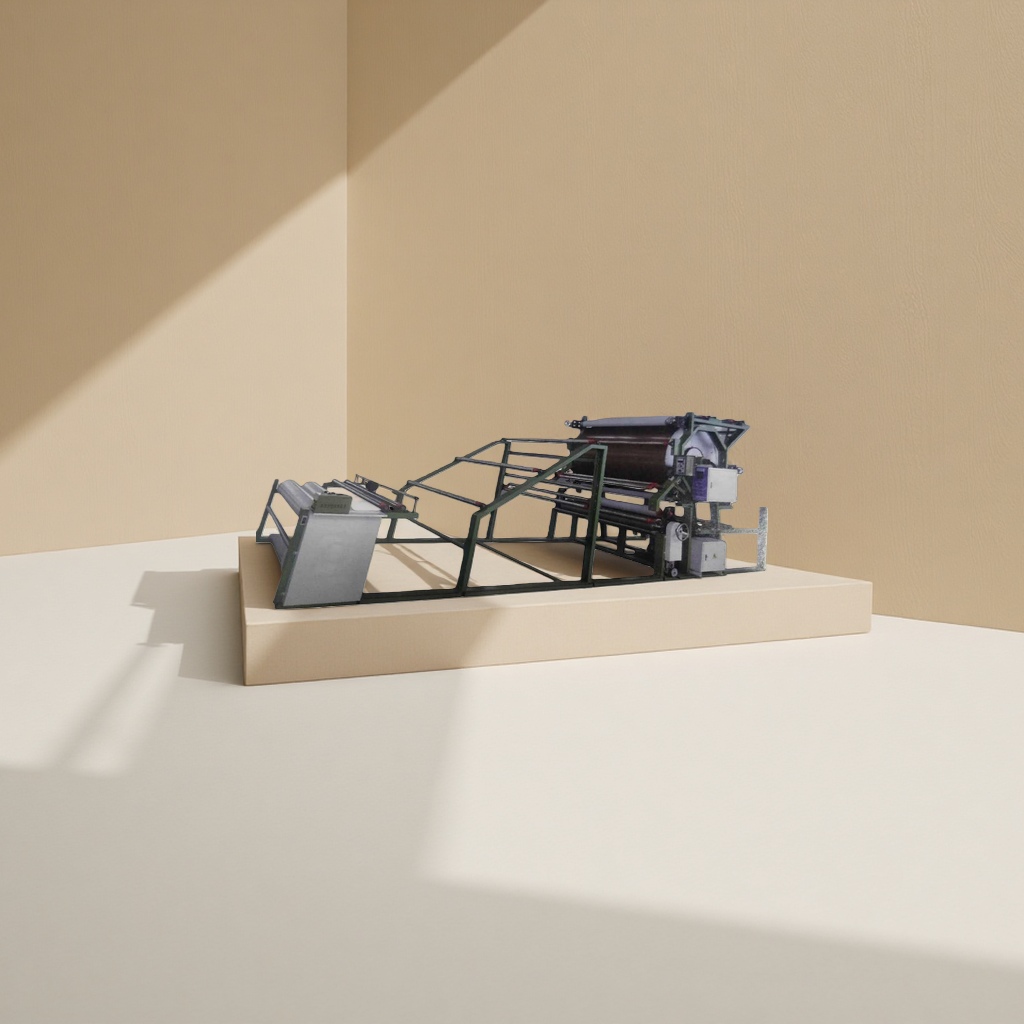 The vertical mesh belt laminating machine is an industrial equipment for multi-layer material lamination, suitable for non-woven fabrics and leather Specification image