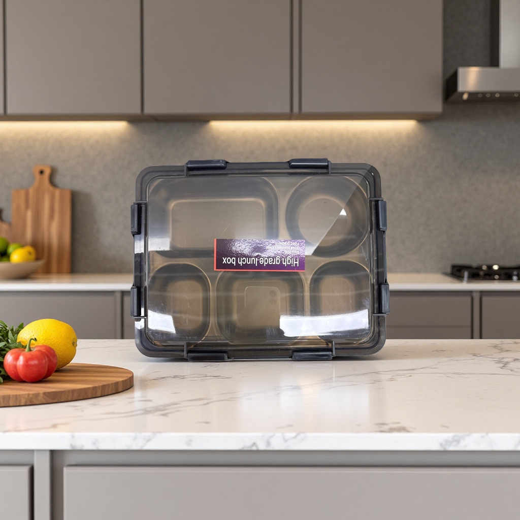 High-end bento box, multi-layer insulated bento box, lunchbox details Picture
