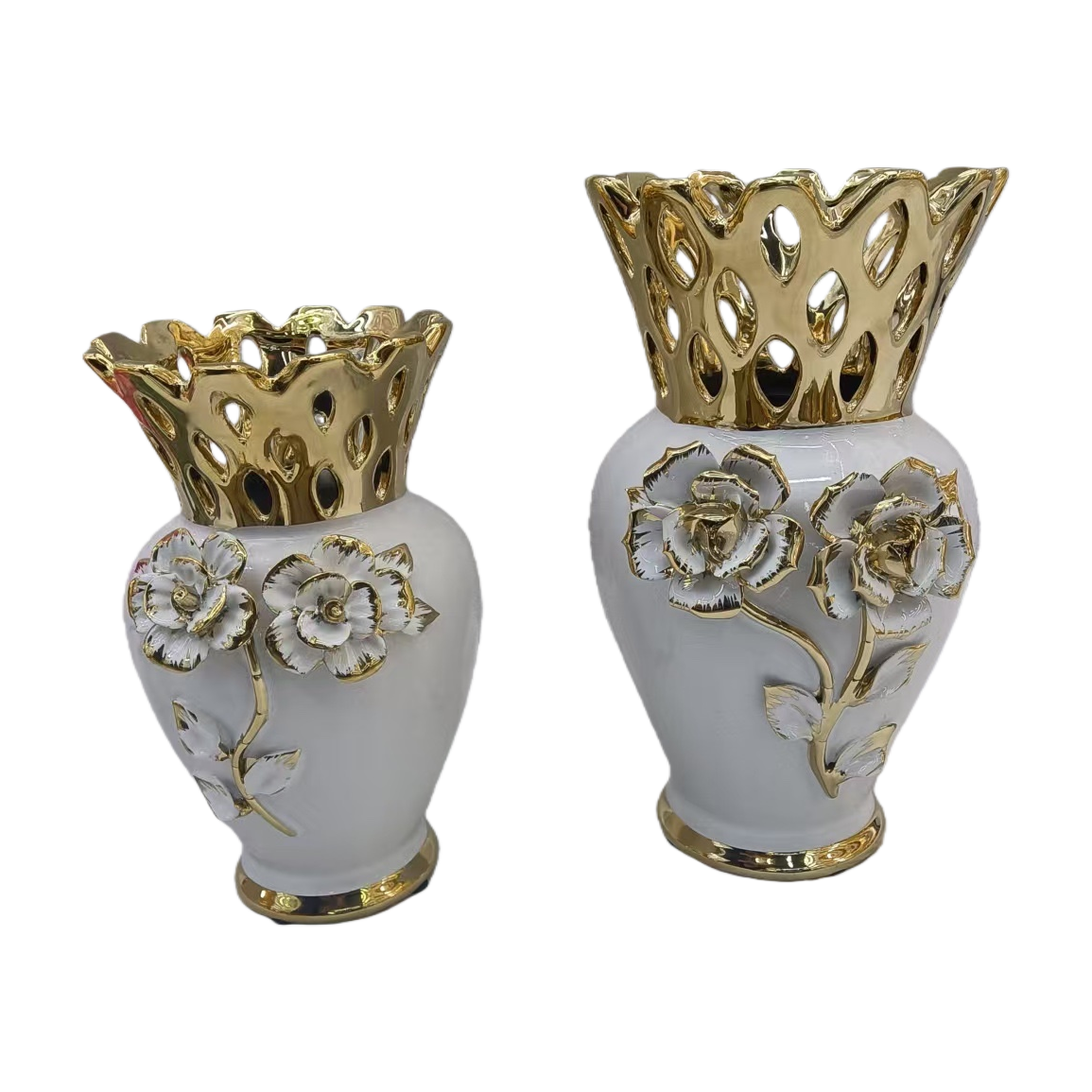 Nordic-style ceramic decorative vases for living room entrance flower arrangements are simple and modern household items Item Picture