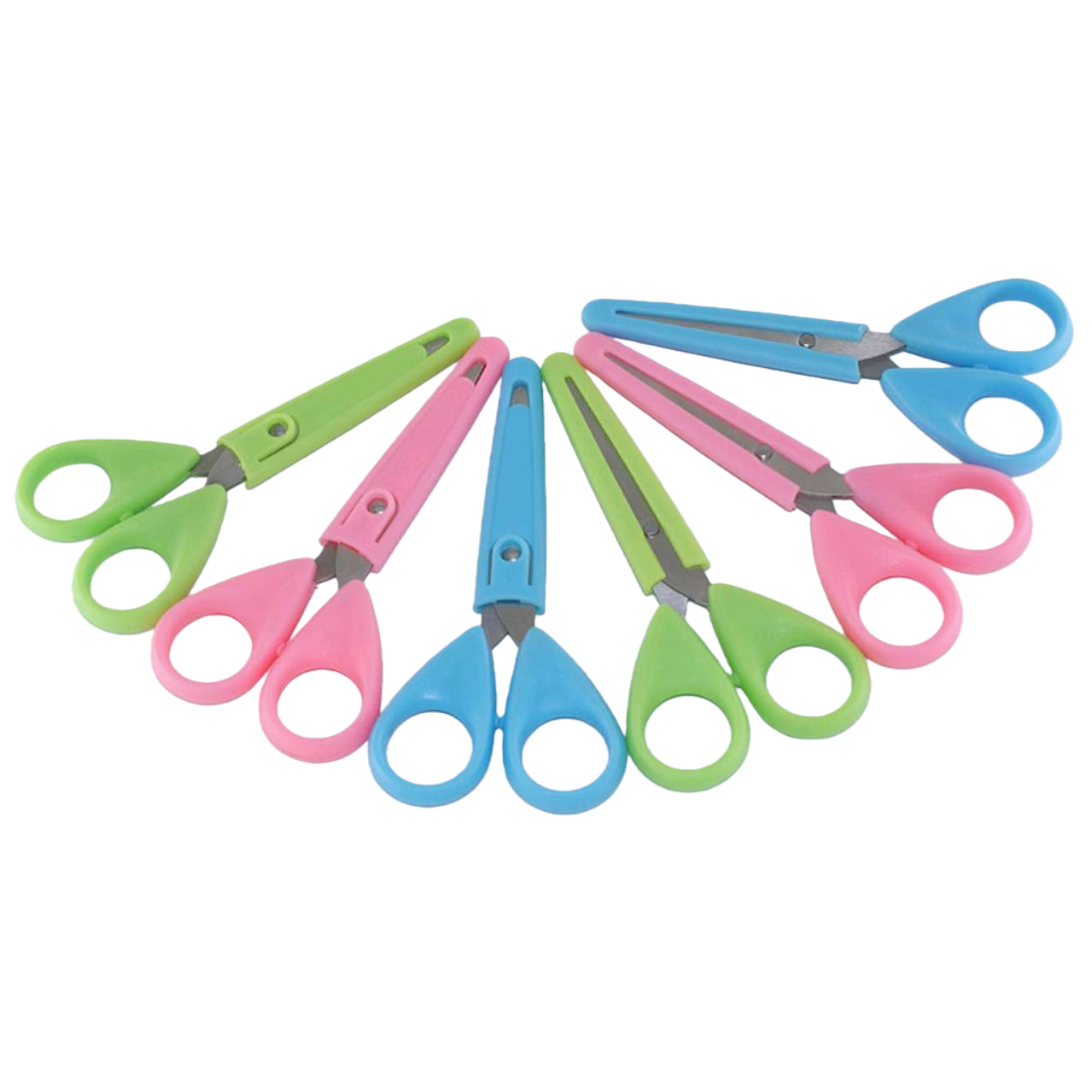 Color scissors, stainless steel sharp, cut fabric, 18cm in multiple colors available, specially designed for students' art and handicrafts Item Picture