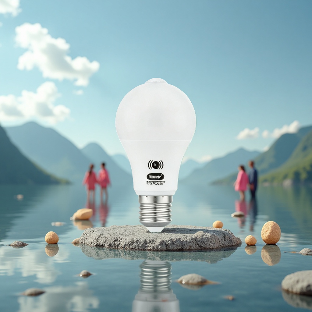 The smart LED dimmable bulb supports APP control for 12W details Picture