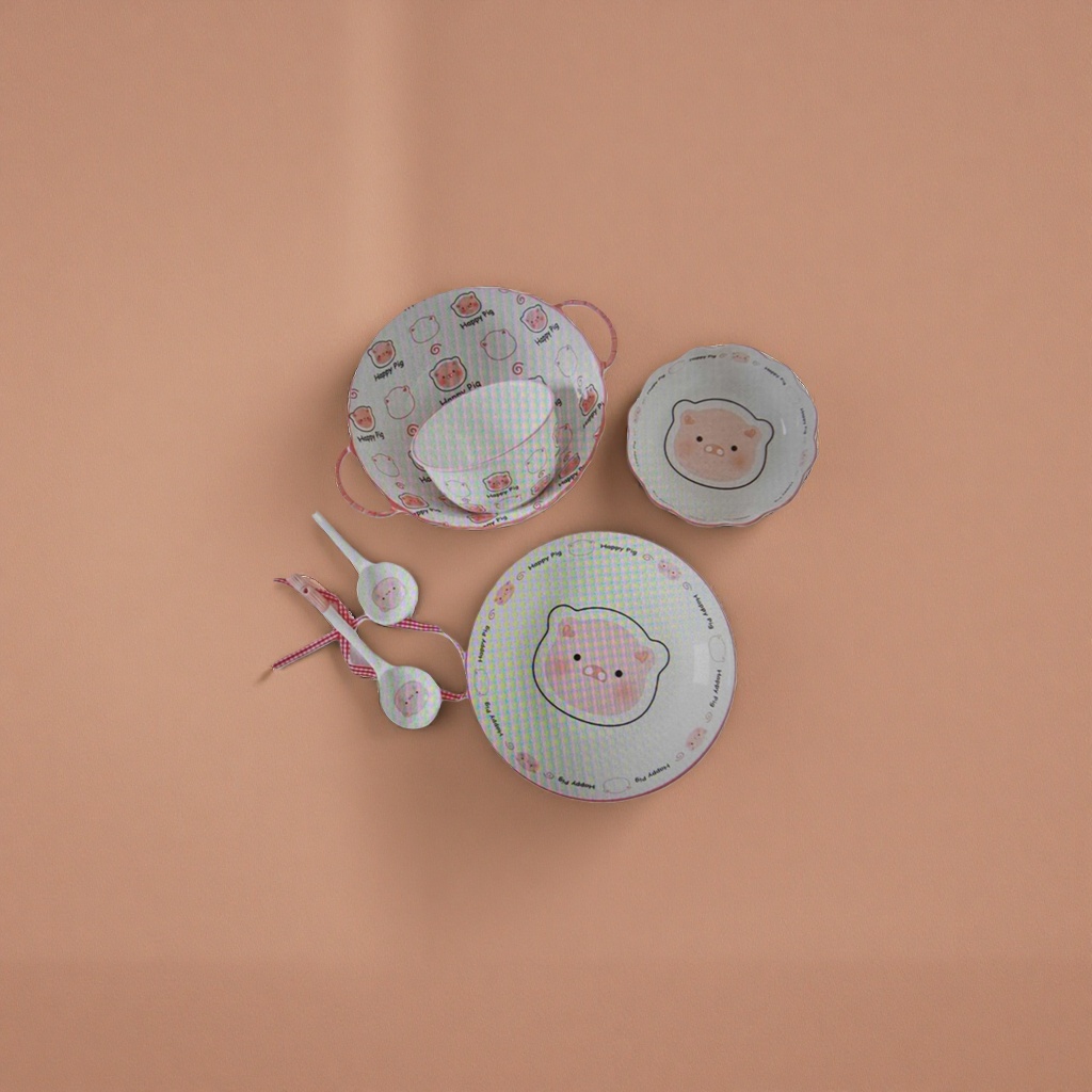 陶瓷餐具套装实物图