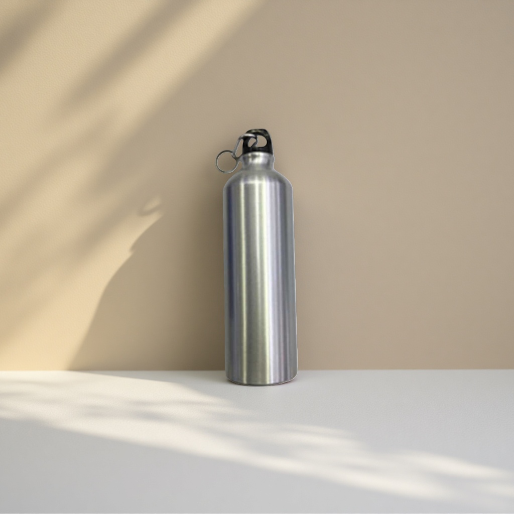Metal water bottle, large-capacity portable outdoor sports water bottle for heat and cold preservation details Picture