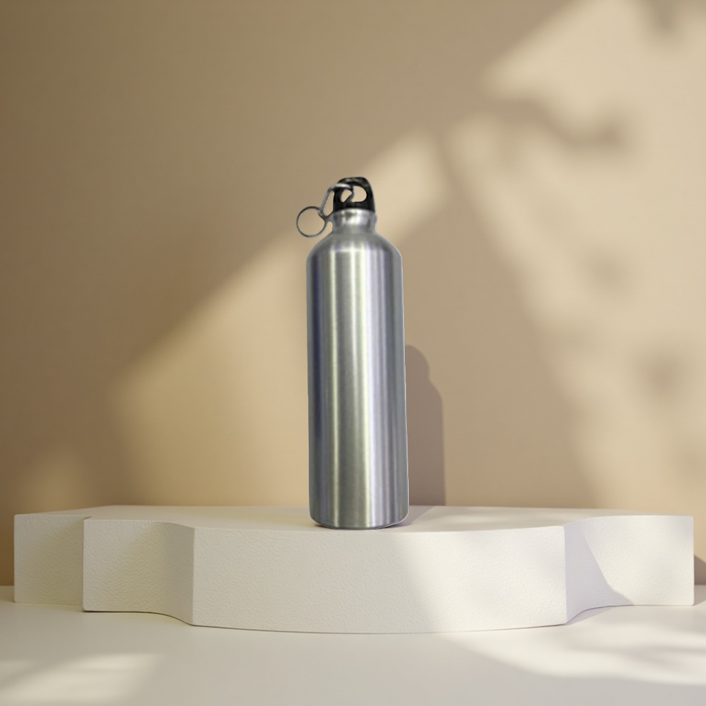 Metal water bottle, large-capacity portable outdoor sports water bottle for heat and cold preservation Specification image